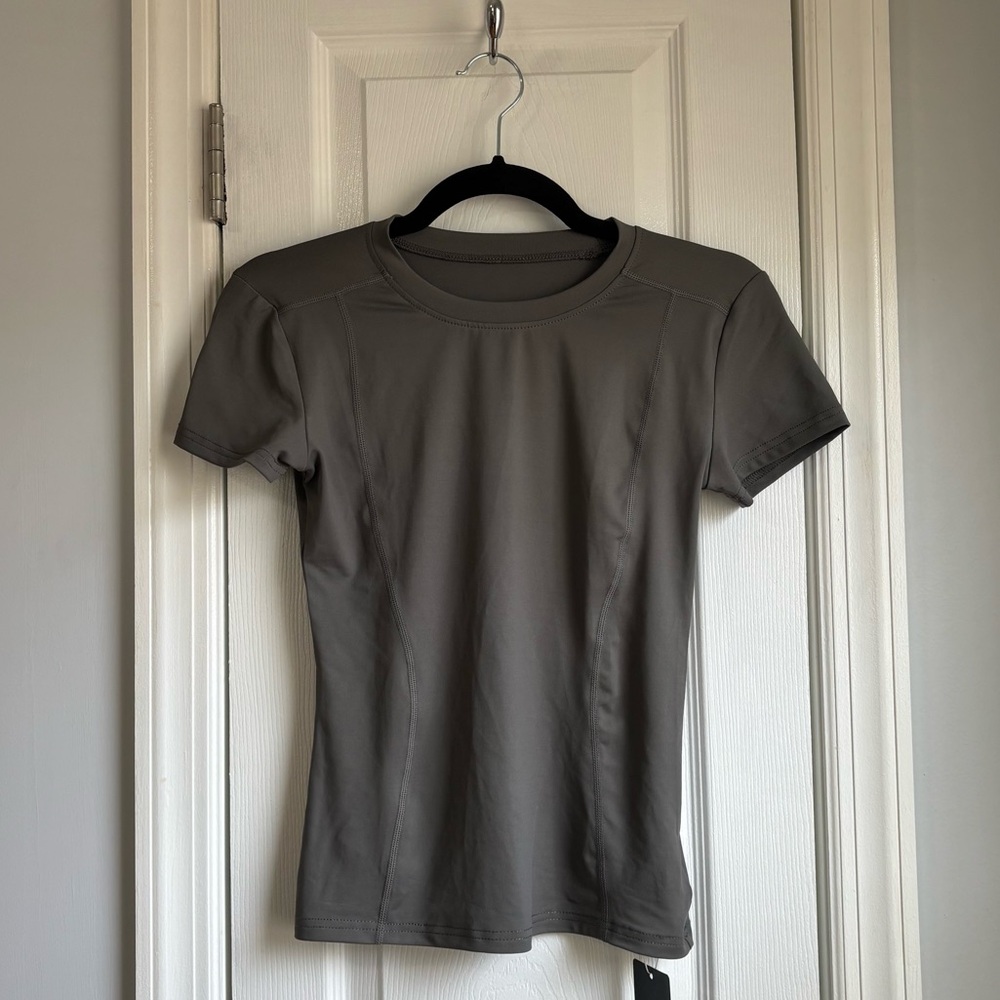 Women’s Gray Workout Shirt